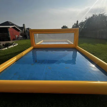 Terrains de volley-ball gonflables aquatiques - Jeux de plage amusants