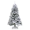Albero di natale 1.5M fiocco di neve bianco