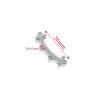 Steel silver color-26mm