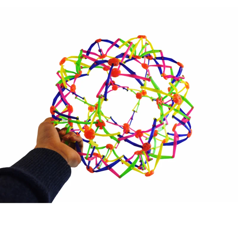 Kids Toys Telescopic Ball Toy Variety Flower Ball Parent-child Outdoor Game Throwing And Catching Creative Deformation Ball