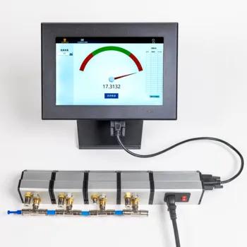 Four Channel Pneumatic Measuring Tools Tolerance Alarm  New Style With Data Storage, Analysis, and Export