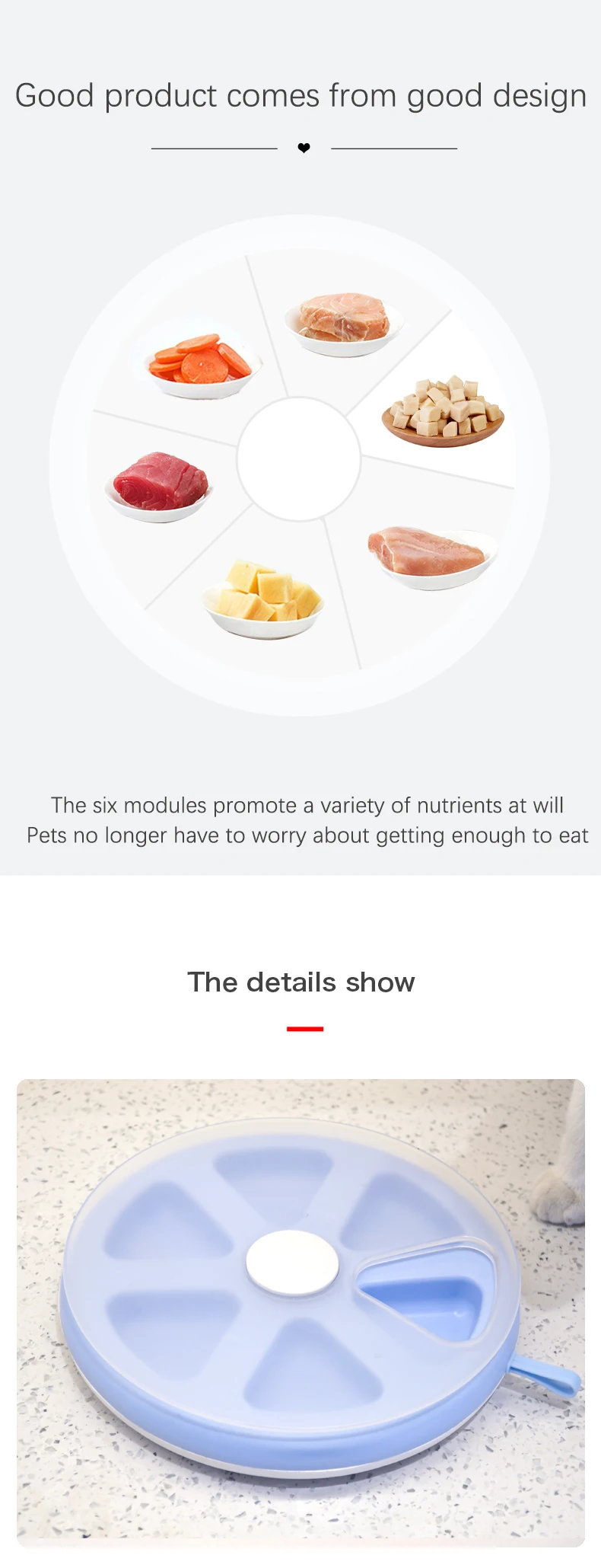 Whole Sale High Quality Pet Food Bowl Slow Feeder Puzzle Interactive Slow Pet Feeder Dog Treat Dispensing Feed details