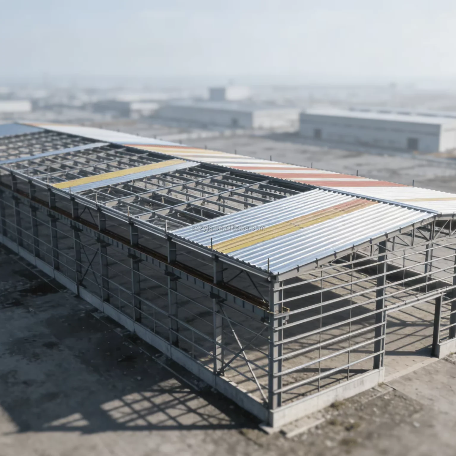 Tionscadal Réamhghníomhaithe le Cruthú Stáin Éadrom agus Trom le haghaidh Foirgnimh/Tionscadal/Machaire Stórála