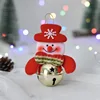 Golden bell snowman