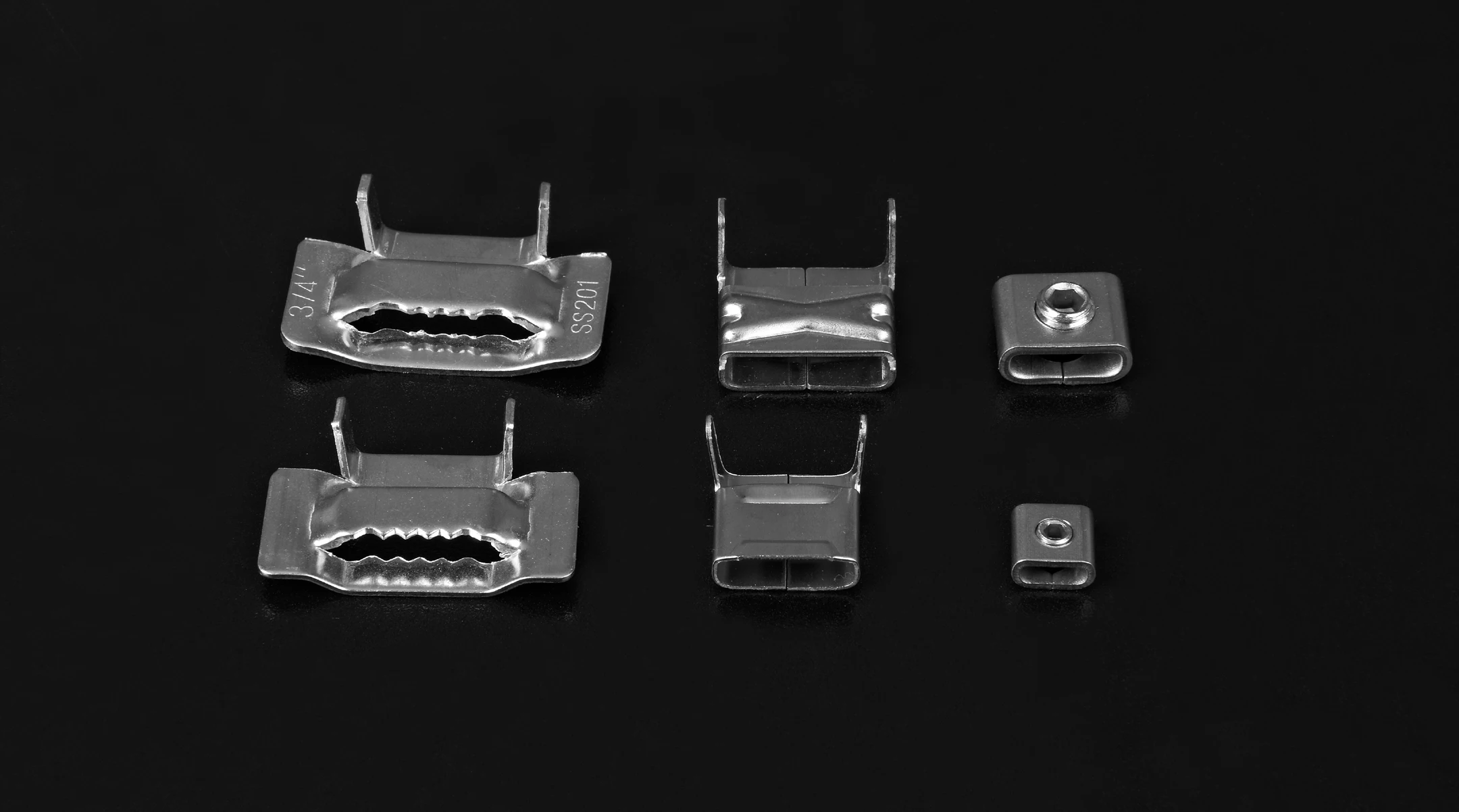 304 Stainless Steel Custom Length Banding Head Loose Piece Banding Head ...