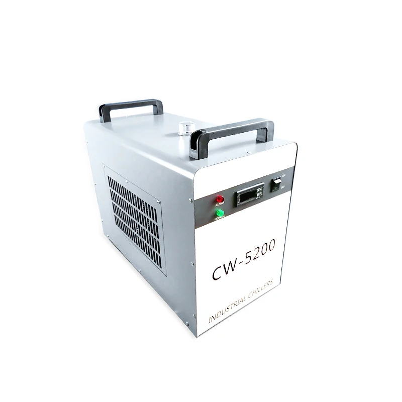 Хит продаж промышленный охлаждения лазерного станка Cw-5200AG водяное охлаждение машины охладитель воды CO2 лазерная трубка охладитель для станков с ЧПУ