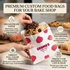 custom cookie bags with gusset
