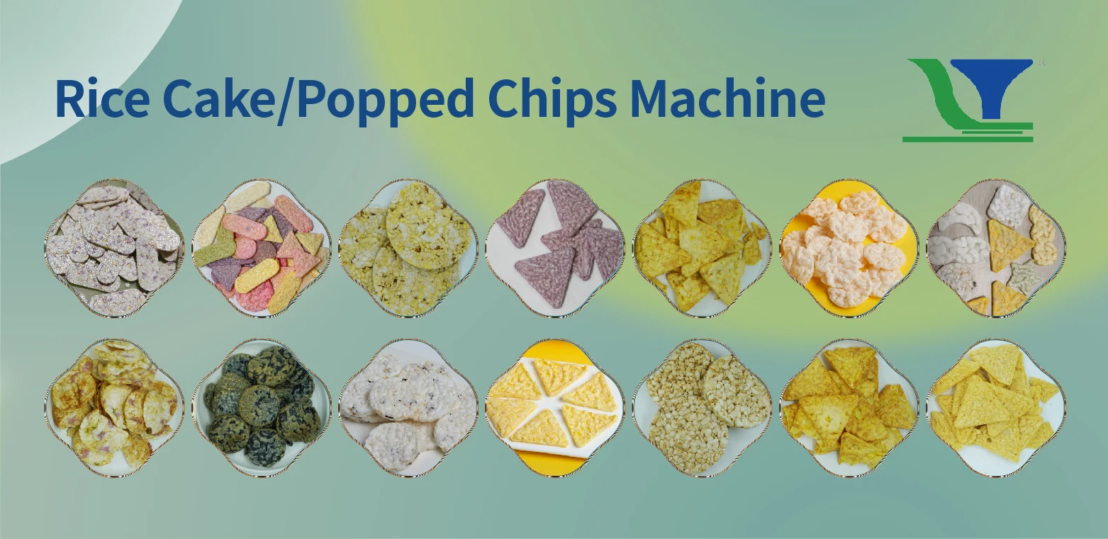 2023 New Design Korean Rice Cake Pop Making Machine Popped Chips