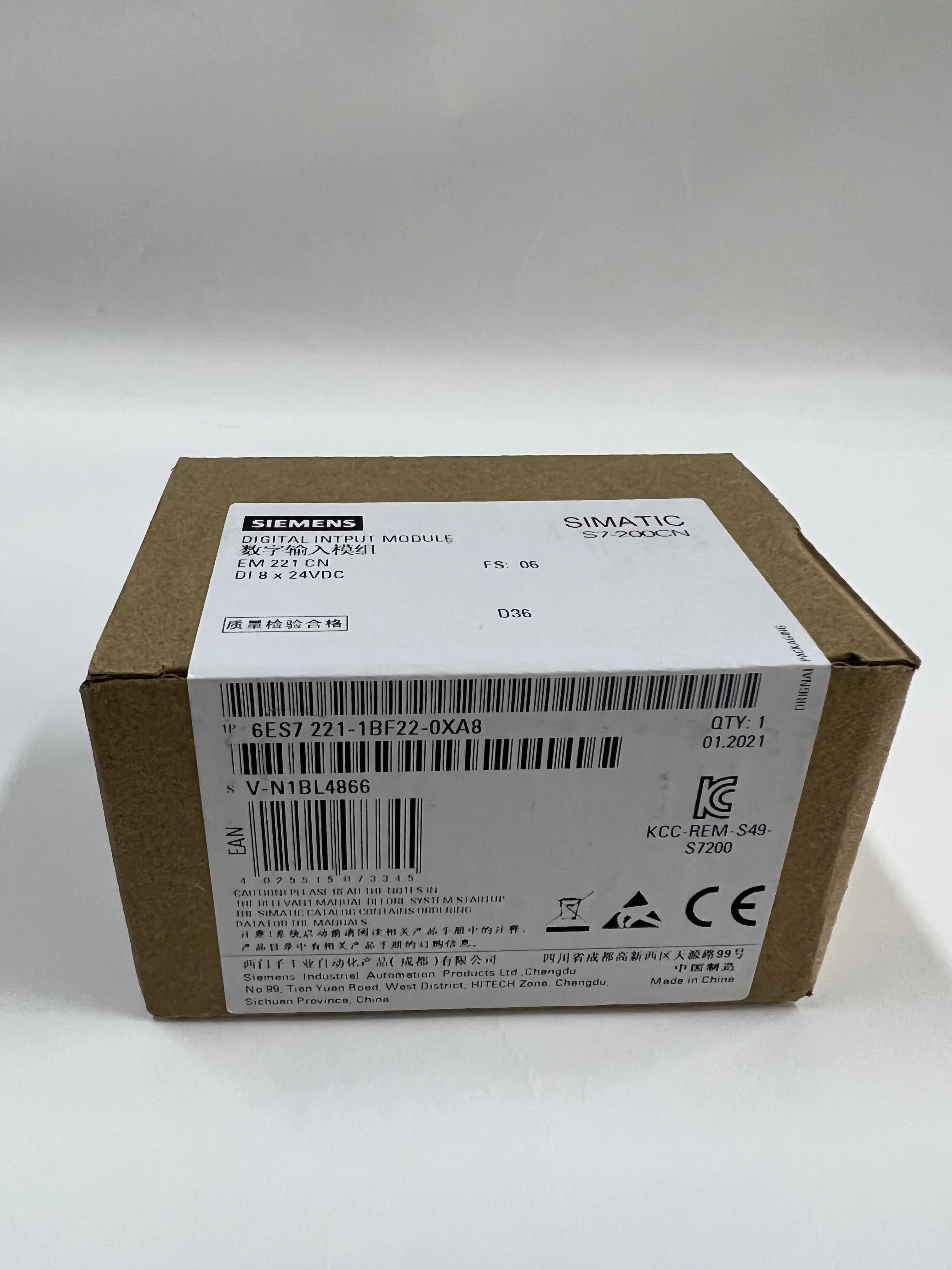 Siemens Digital Input Module 6ES7221-1BF22-0XA8 Siemens Digital Input Module 6ES7221-1BF22-0XA8