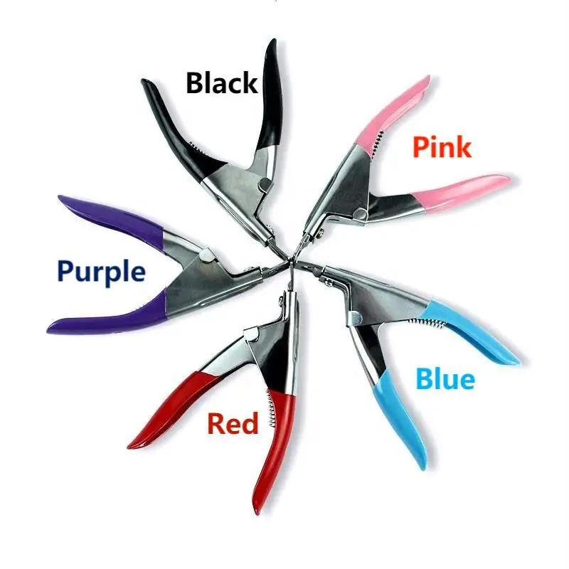 Professional Nail Art Tools U-shaped French Tip Cutter Nail Extension Edge Cutters Clipper Artificial  False Nail Tip Cutters
