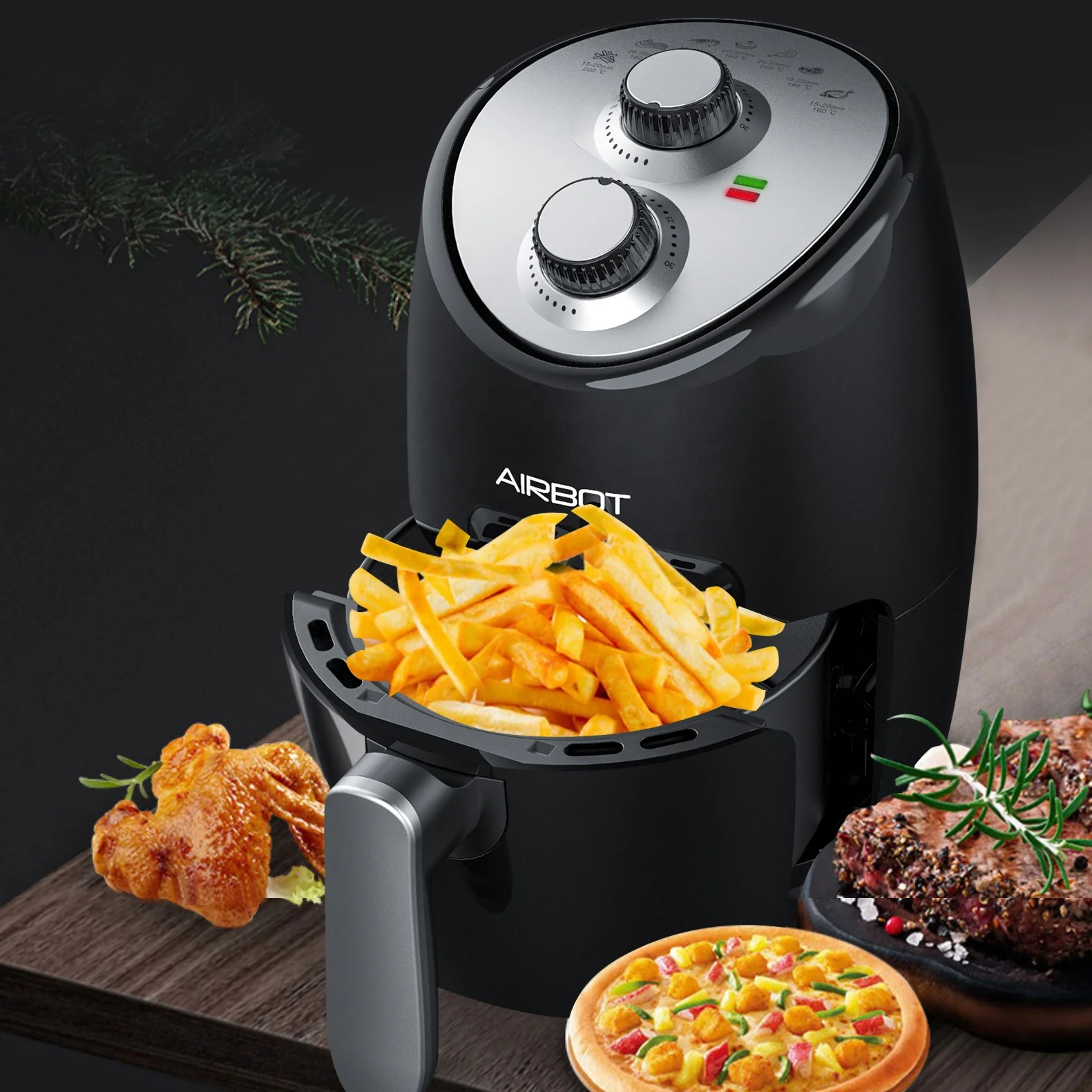 Airbot Air Fryer Non-Stick Pot Multi Functional Cooker Electric