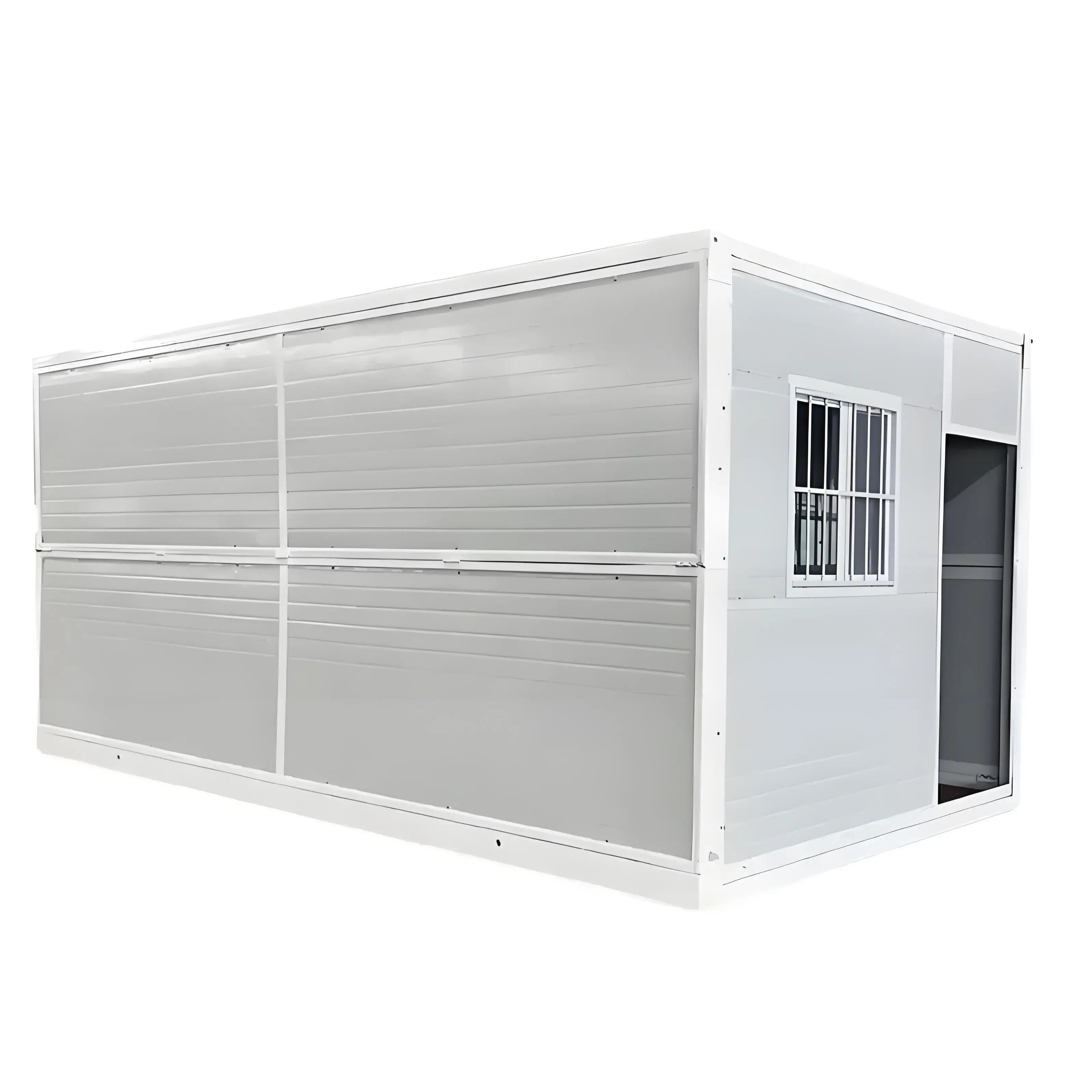 Multi-Functional Folding Container for Villa Office Apartment Workshop Construction Use-Breathable Steel Structure Modern Design