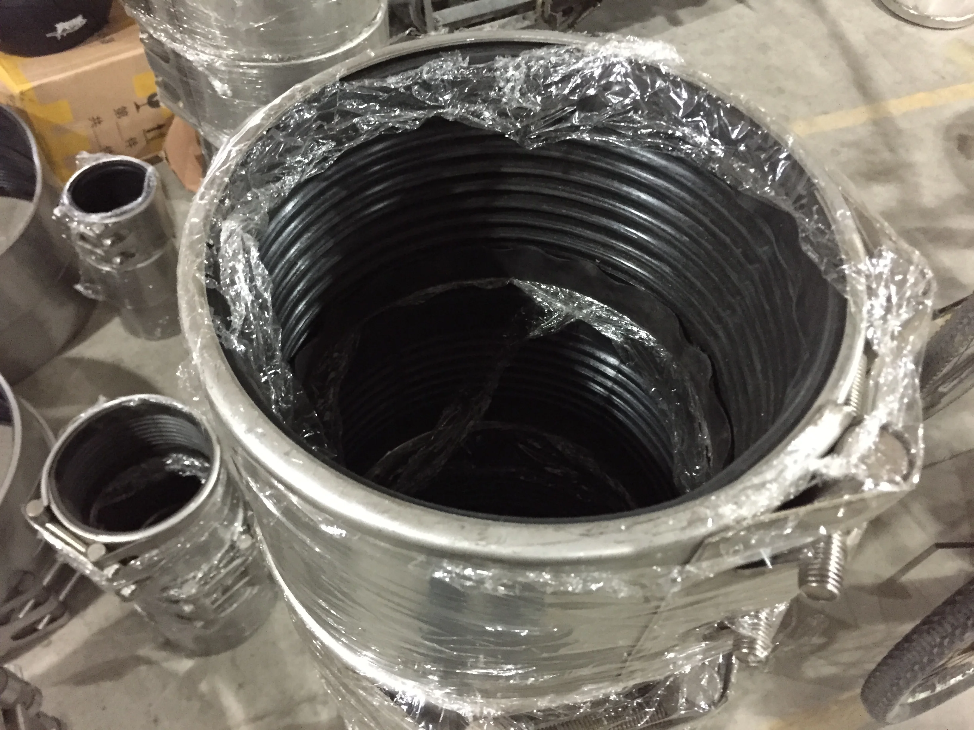 Ss304 Double Section Pipe Repair Clamps Ss316l Single Section Pipe Leak Band Repair Clamp With