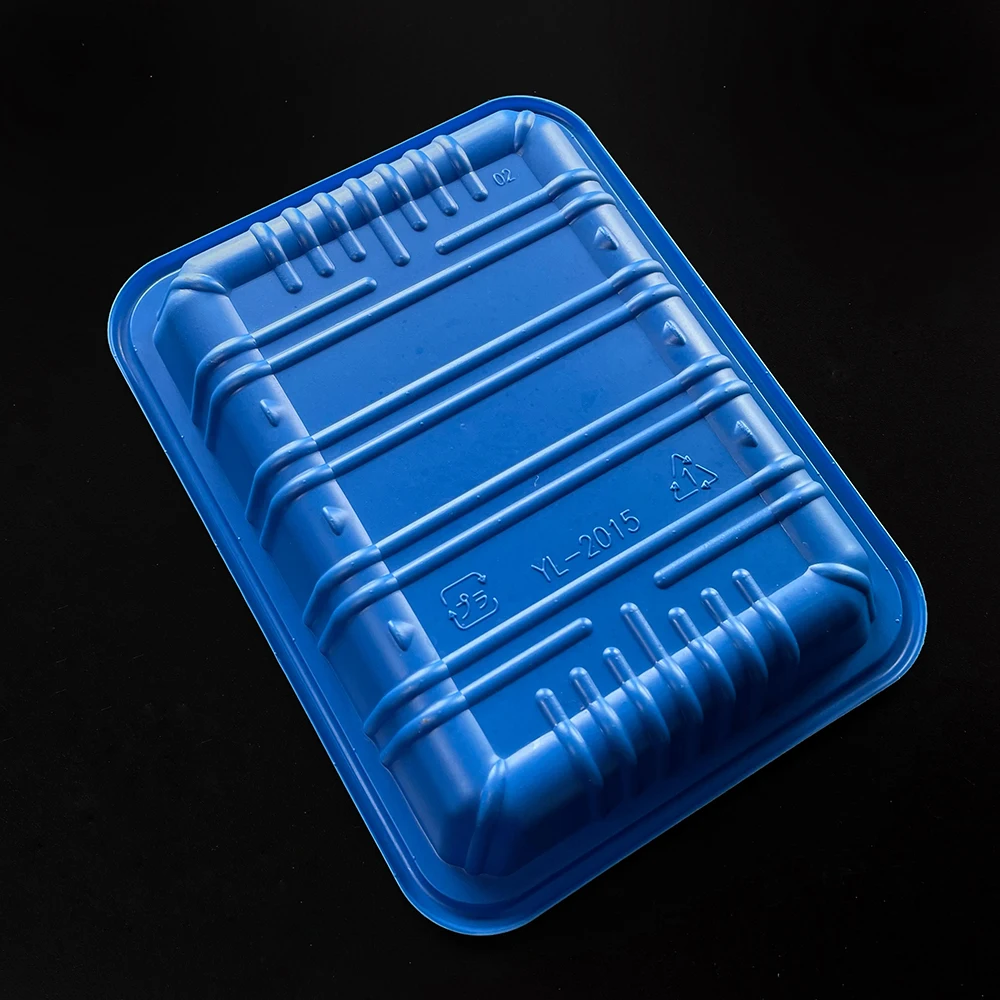 Take Out Container Disposable Plastic Food Tray Pp Packaging Custom