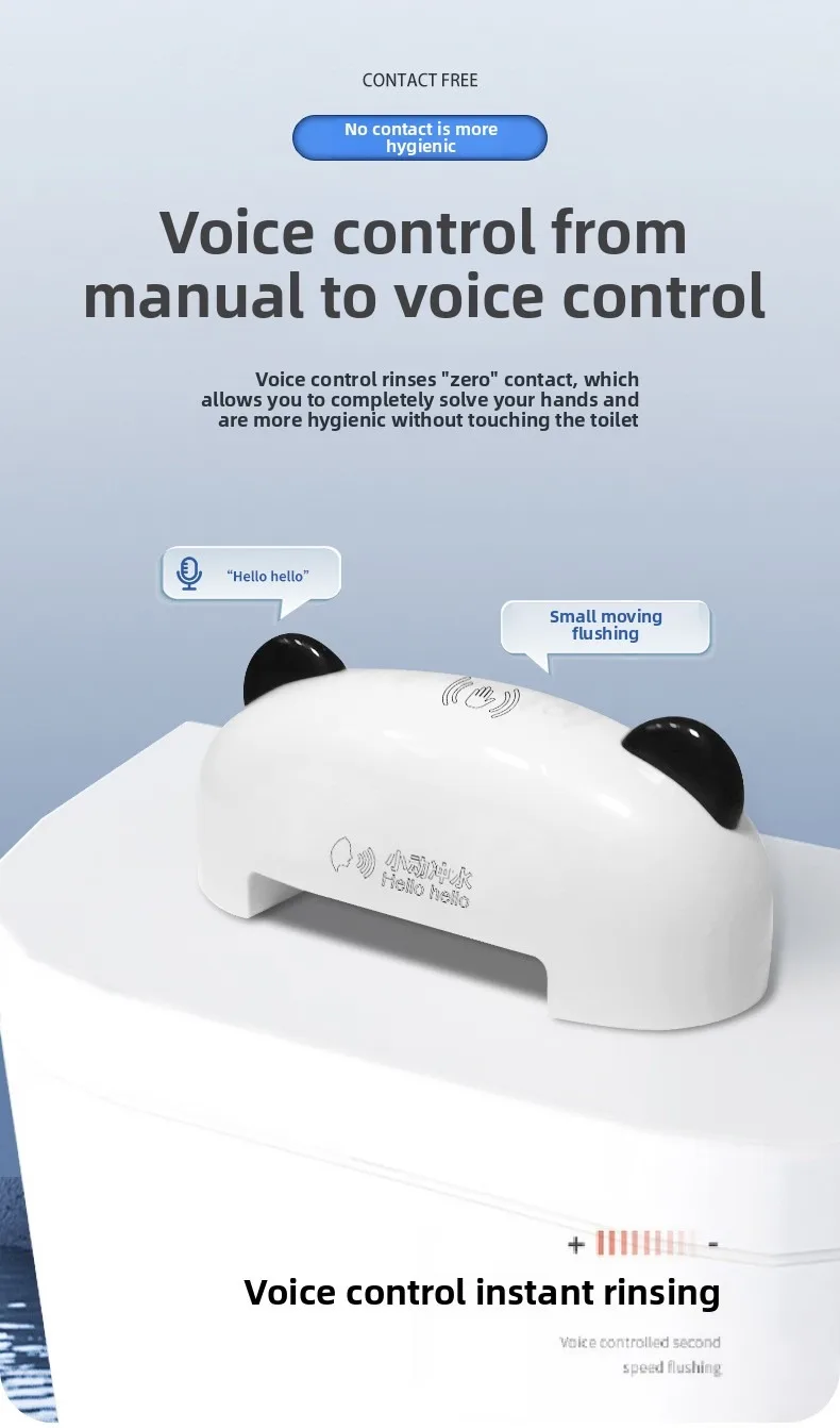 Smart AI Voice-Controlled Automatic Toilet Flush