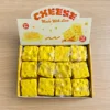 Squishy Antistress Quadrato da 7 cm a Forma di Formaggio