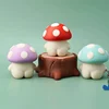 Porte-clés anti-stress en forme de champignon