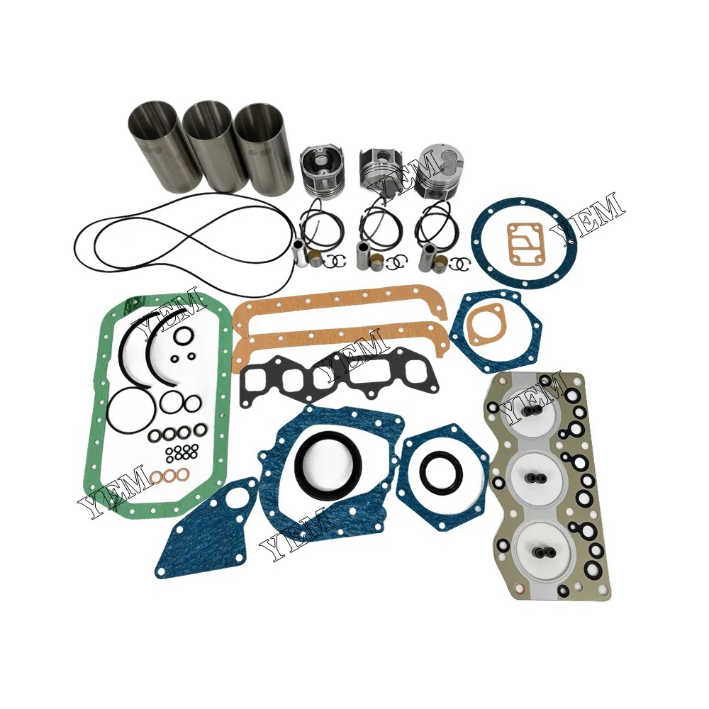 Repair Kit 3AE1 Cylinder Liner Kit With Gasket Set for Isuzu