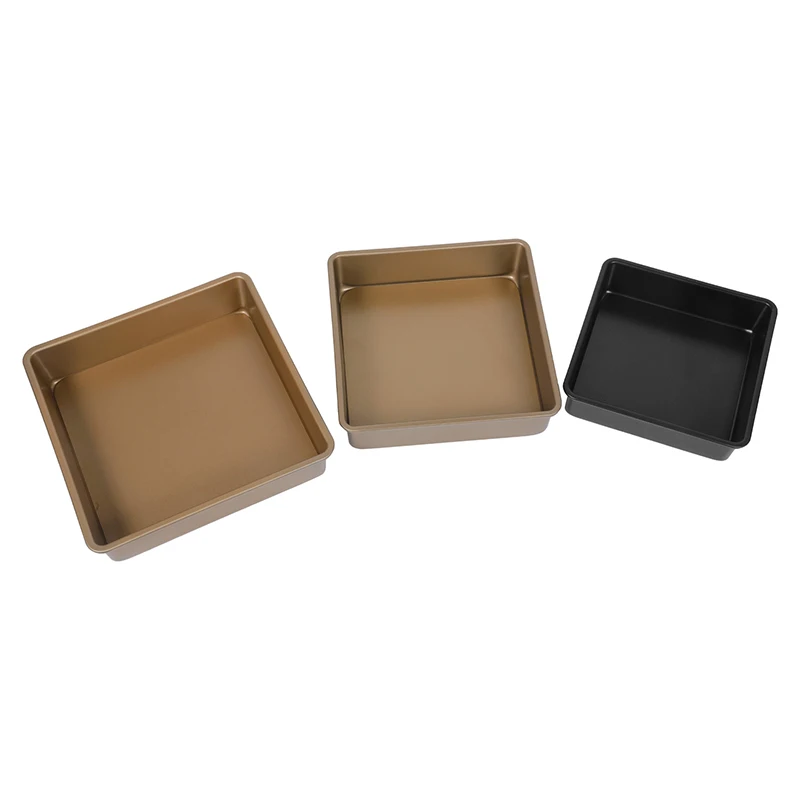 Wholesale Kitchen Bakeware Inch Carbon Steel Square Cake Pan