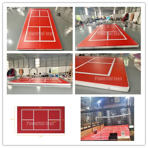 Trampoline park Gymnastic air track football field soccer ball court sport game equipment