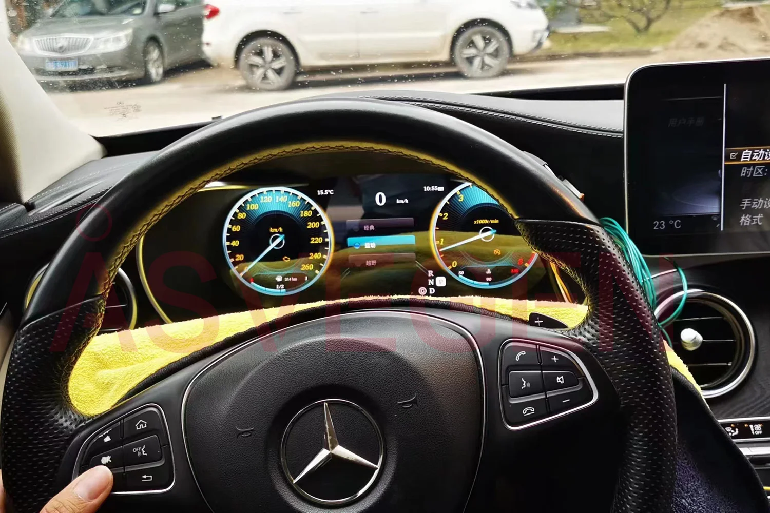 Car Digital Speedometer Instrument Cluster Dashboard Meter Linux System