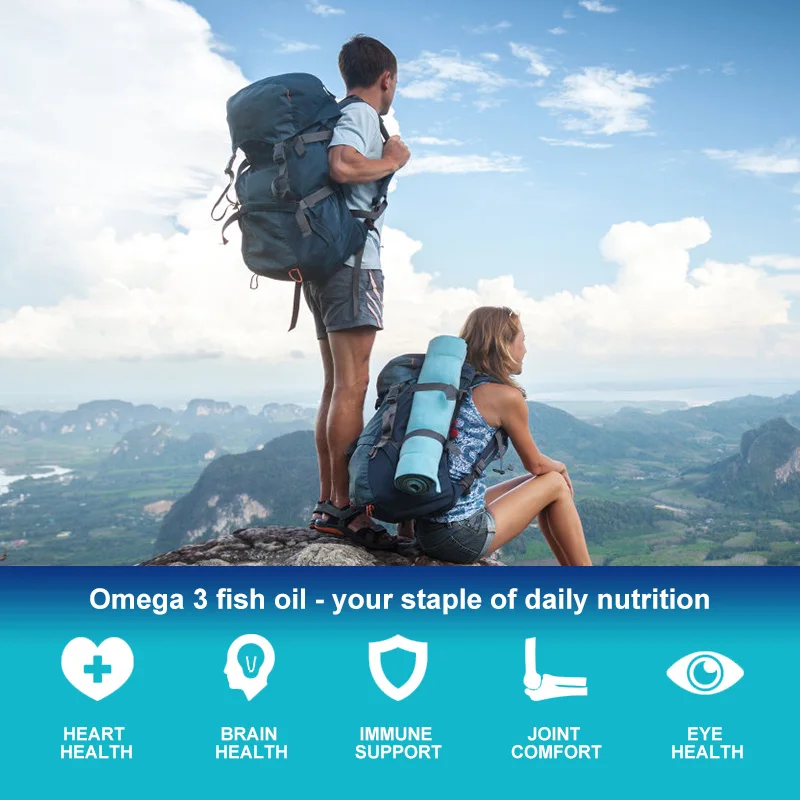 Factory Custom Oem/odm Omega 3 For Joints & Eyes & Skin & Heart Health