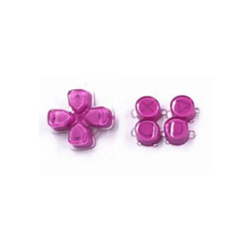 ABXY Buttons for PS5 Controller Direction D- Pad Replacement Crystal Mod Kit for PS5 Button Key