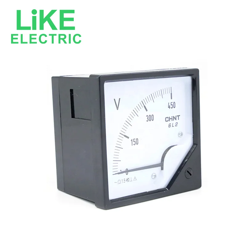 Alibaba.com: CHINT 6L2-A Pointer Current Ammeter, AC Voltage Meter Head ...