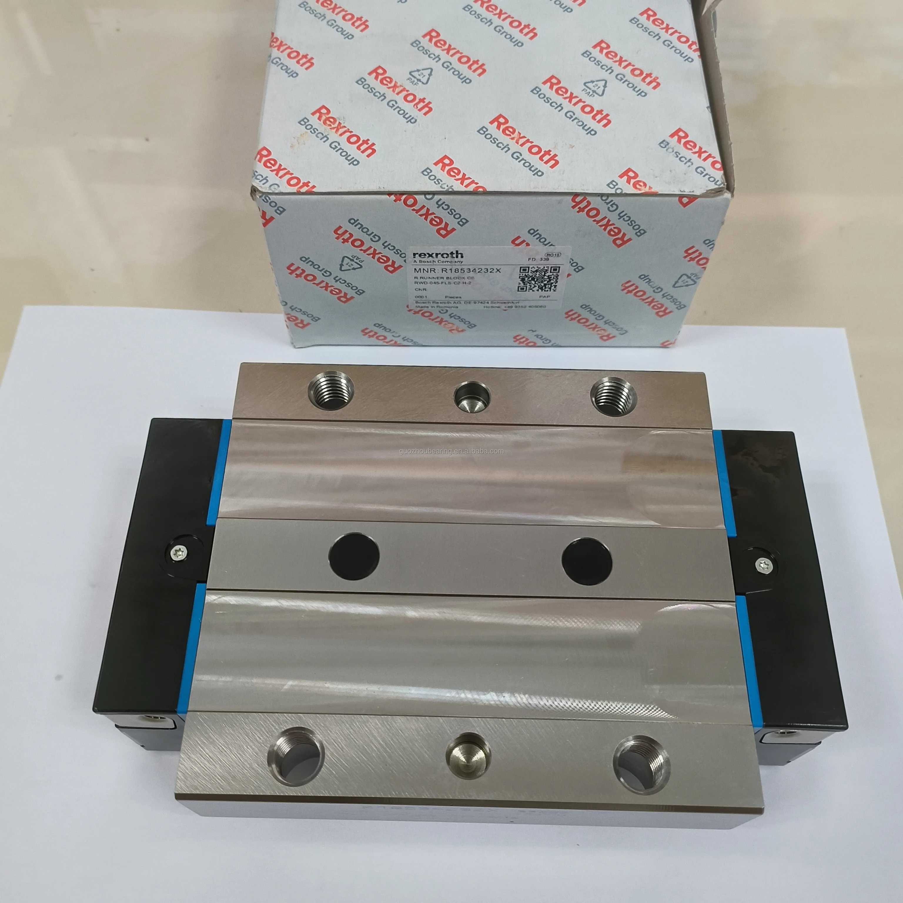 Rexroth Linear Guide Rail Runner Block R166681420 R 166681420