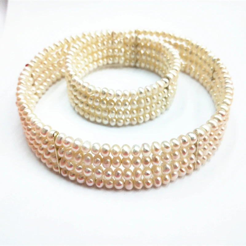 4 Layer Natural Fresh Water Pearl 