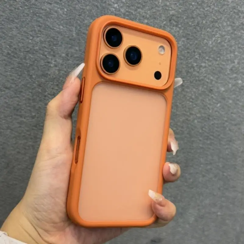 product laudtec waterproof matte translucent for iphone 17 pro max pc hard back mobile phone case shockproof protective back cover-5