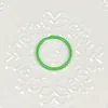25mm aperture key ring - green
