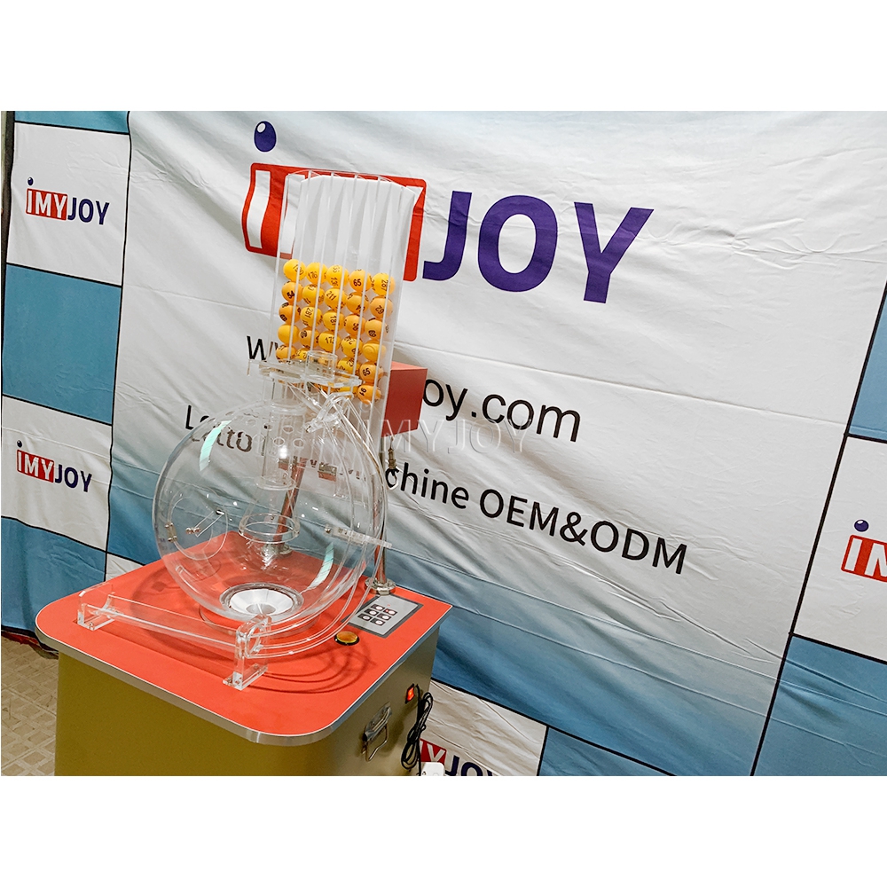 Lucky lotto draw plastic ping pong balls air jet mix lottery online drawing blower machine