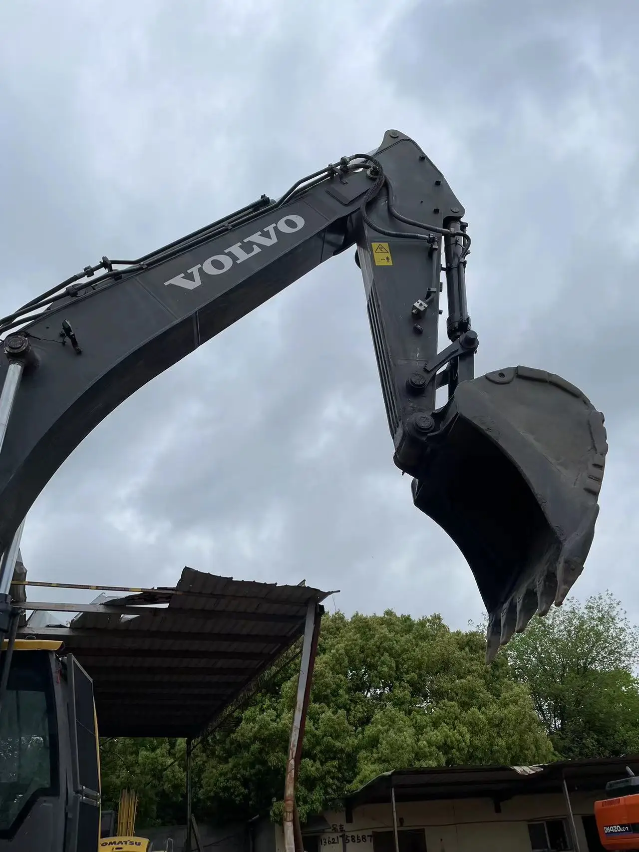 Used Volvo Ec480dl Excavator,Second Hand Volvo Ec480 Ec460 Heavy Duty ...