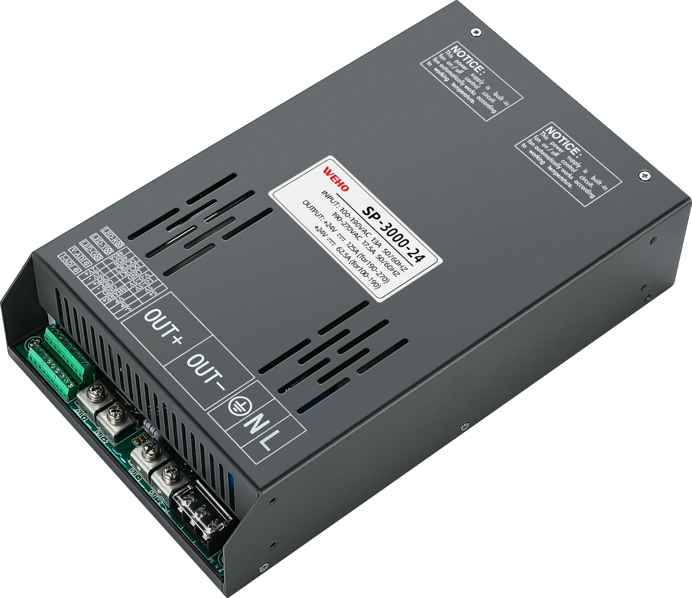 Weihao 1000w 1200w 1500w 2000w 3000w 4000w 5000w SMPS 12V 24V 36V 48V ...