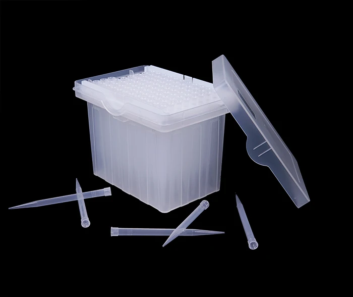 Lab ConsumablesTransparent Sterile1000ul Filter Pipette Tips for TECAN Robotic