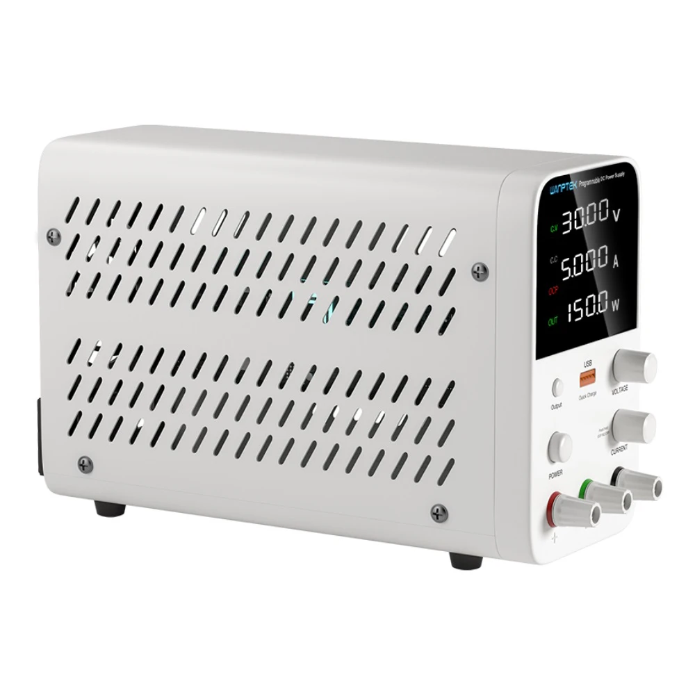 WANPTEK 30V 5AベンチDC調整可能な電力供給、ラボ、修理、学校