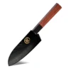 Wood 7.5'' Santoku Knife with sheath