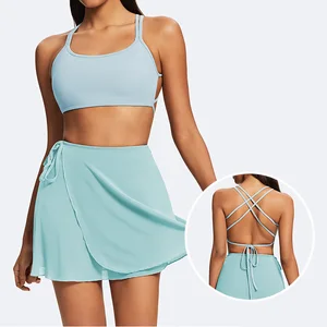 Roregal New Cross Beautiful Back Sports Running Training Yoga Bra Pilates Outerwear Thin Shoulder Strap Yoga Bra for Women