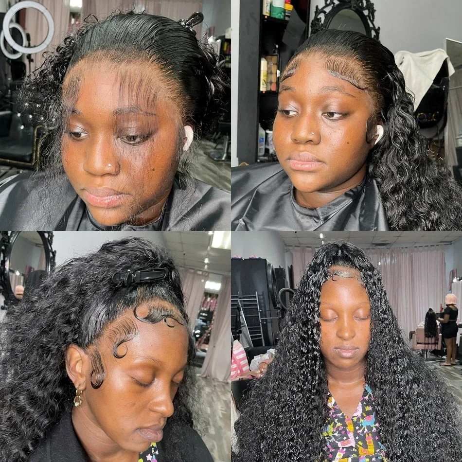 Parrucca lace front deep wave in capelli veri per donna_voghion.com