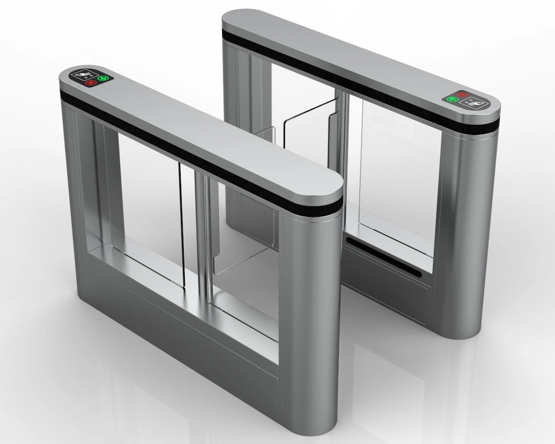 Indonesia Hot Selling Elegant Design Speed Gate Turnstile Qr Code Reader  Access Control System For Office - Buy Indonesia Hot Selling Good Stability  Infrared Sensors Glass Dc Brushless Motor Speed Turnstile Swing