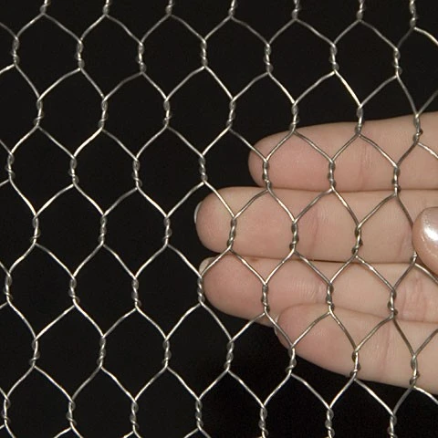 Galvanized chain link wire mesh fence