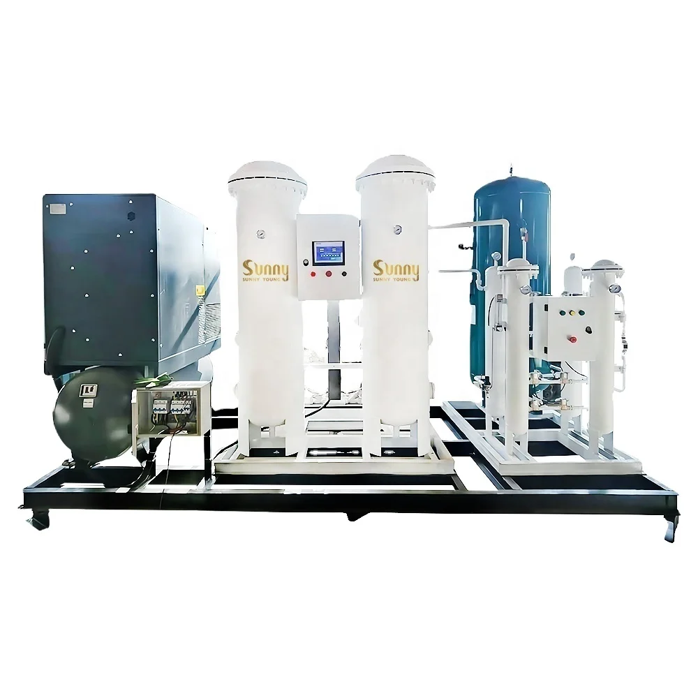 Tailored OEM  98% 99% 99.5% 10Nm3/h 15Nm3/h 20Nm3/h 30Nm3/h oxygen generator price with oxygen psa filling station 40L cylinders