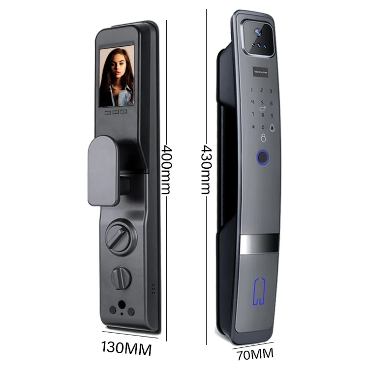 Smart Door Lock with 3D Face Recognition & Builtin Camera