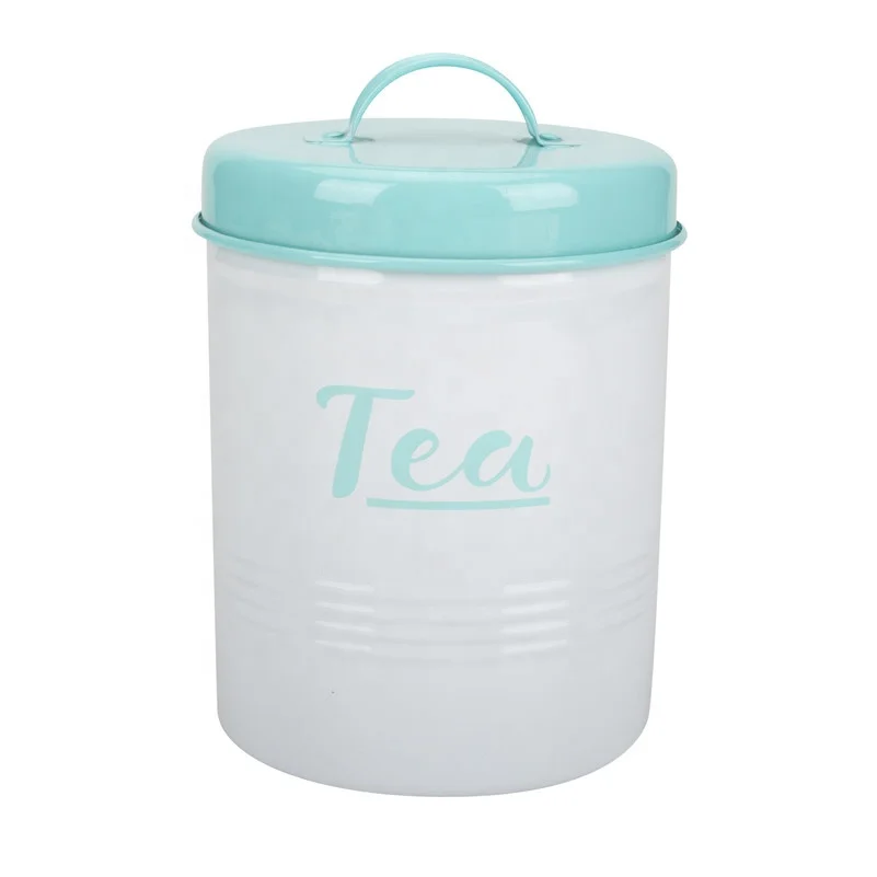 Wilko Storage Jars Durable Metal Containers for Food