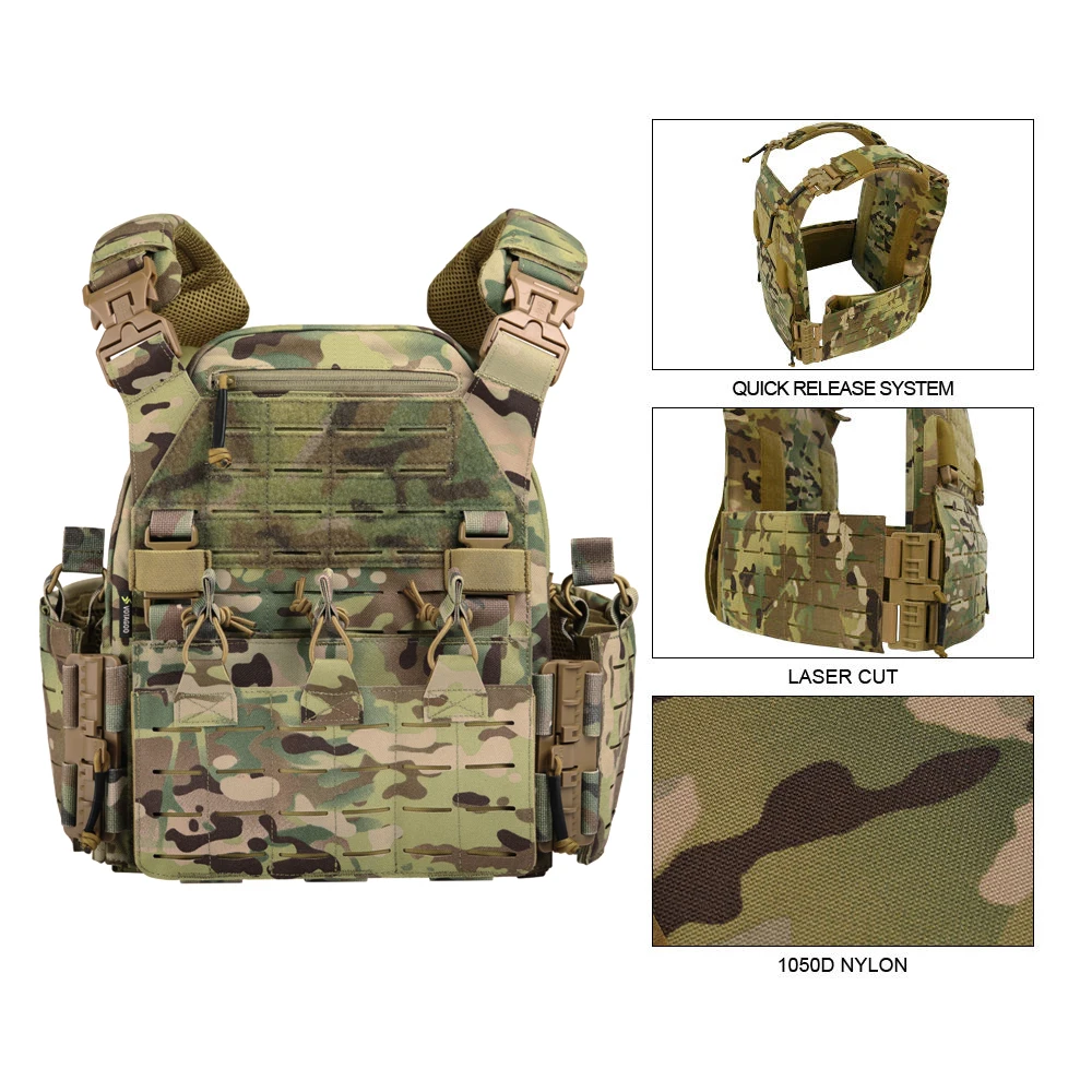 Votagoo 1050d Nylon Durable Multifunction Molle Crossfitness Vest ...