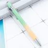 Candy green orange gradient