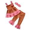 Brown Pink Solid Color