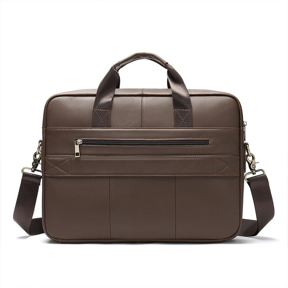 Marrant 5011 Genuine Leather Briefcase Business 15.6 Inch Laptop Bag
