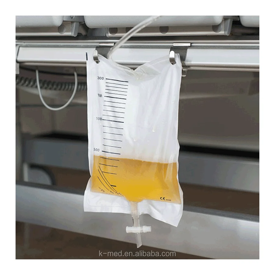 Urine Bag 2000ml for Men and Women Collecting Urine Disposable Medical Urine Drainage Bag